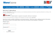 Tablet Screenshot of mono-zone.com